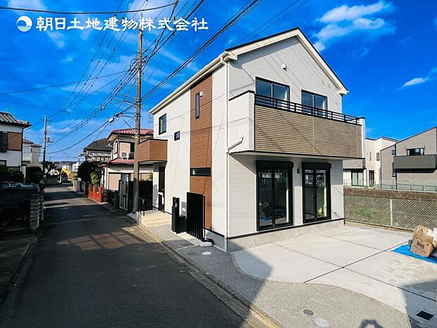 【現地外観】建物完成しました!いつでもご内見可能です!!