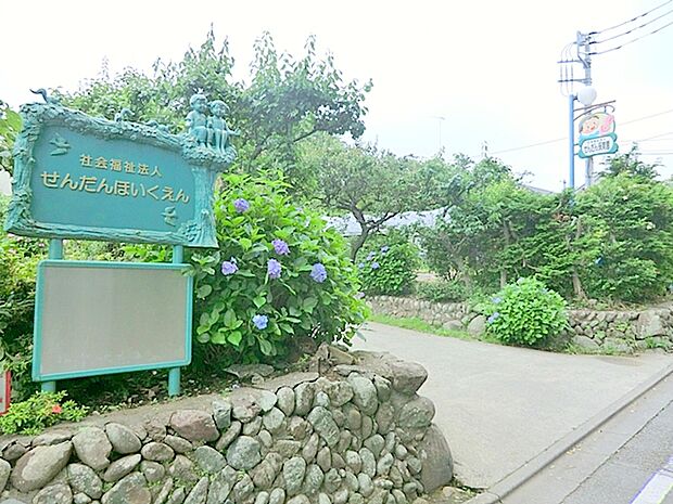 【せんだん保育園】890m 子ども達は型にはまったカリキュラムではなく、遊びを通して色々な経験ができるようにしてくれています。外観は近代的な感じで凄く良いです。