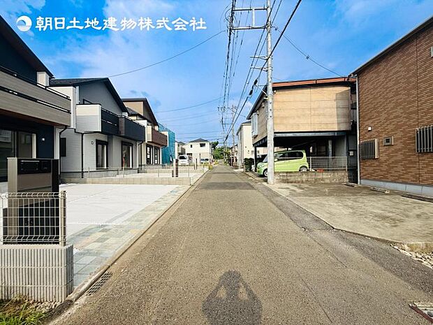 【現地外観】建物完成済みです!いつでもご内見可能です!!