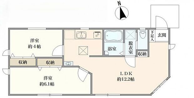 【間取図】