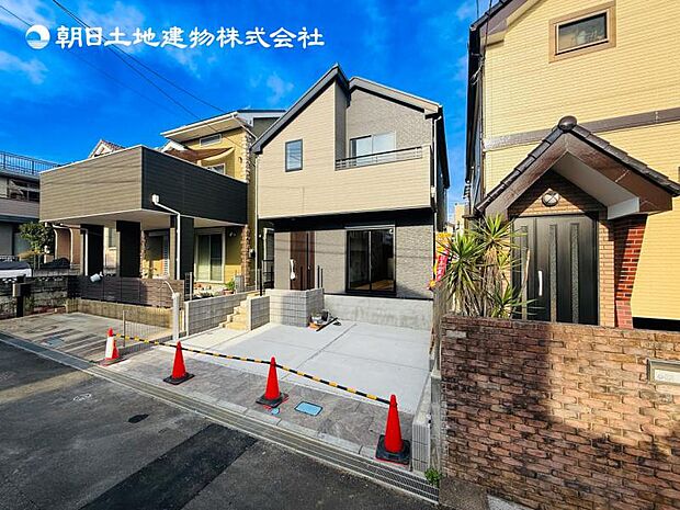 【現地外観】建物完成済みです!いつでもご内見可能です!!