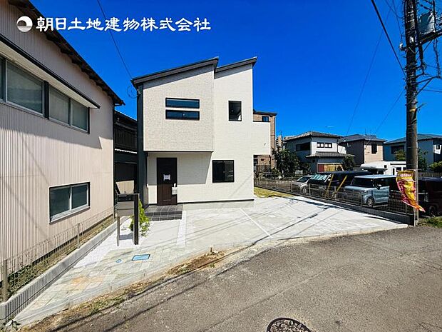 【現地外観】建物完成済みです！いつでもご内見可能です！