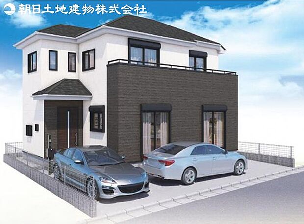 【完成予想図：令和8年7月上旬完成予定】※同メーカーのモデルハウス見学可能です。