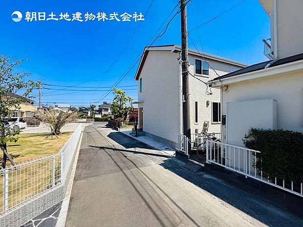 【現地外観】建物完成済みです!いつでもご内見可能です!!