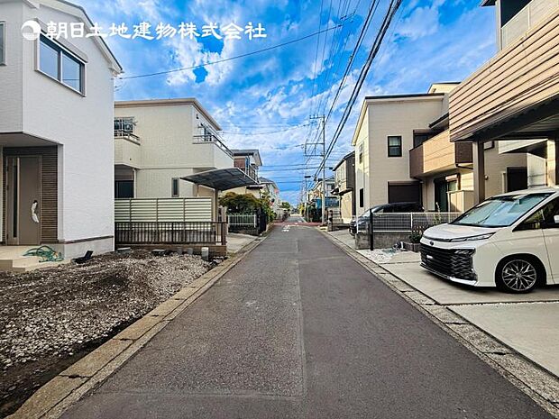 【現地外観】建物完成済みです!いつでもご内見可能です!!