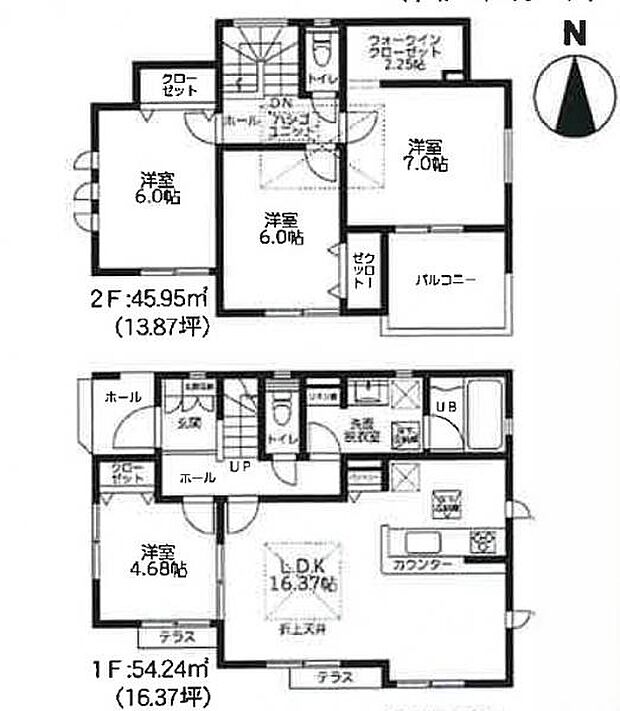 【8号棟間取図】