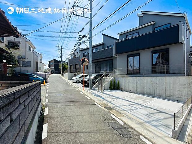 【現地外観】建物完成済みです!いつでもご内見可能です!!