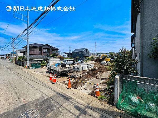 【現地写真】建築条件なしとなりますので、お好きなハウスメーカーにて建築可能です！