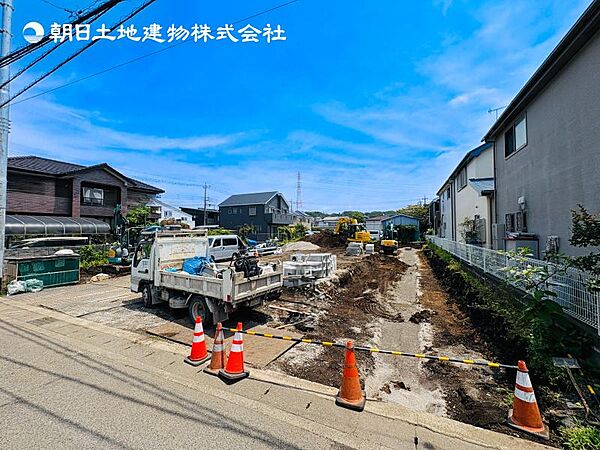 【現地写真】建築条件なしとなりますので、お好きなハウスメーカーにて建築可能です！
