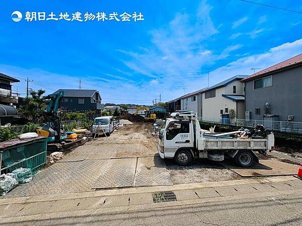【現地写真】建築条件なしとなりますので、お好きなハウスメーカーにて建築可能です！