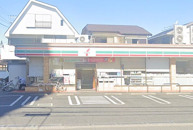【セブンイレブン 座間相模が丘1丁目店】300m 駐車場も広く利用しやすいです。