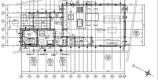 【間取図:1号棟1階部分】※お客様用図面作成中です。詳しくはお問合せください。