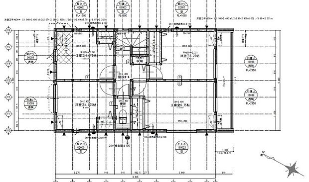 【間取図:2号棟2階部分】※お客様用図面作成中です。詳しくはお問合せください。
