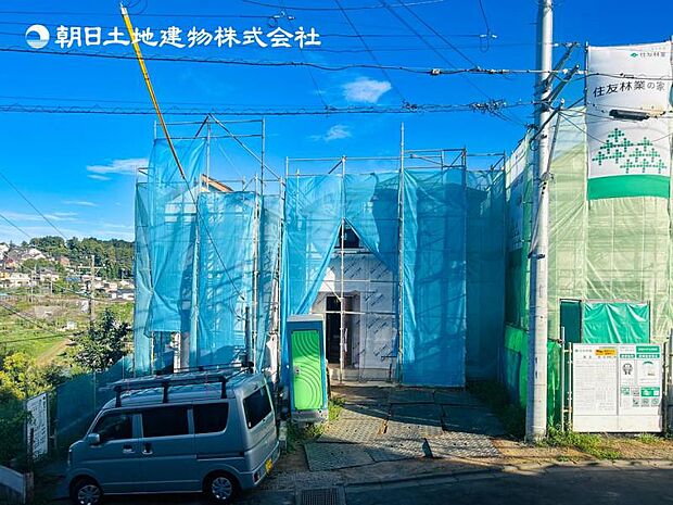 【現地外観:令和8年8月末完成予定】※同メーカーのモデルハウスございます。