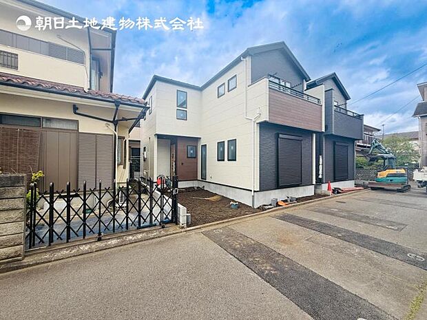 【現地外観】建物完成済みです!いつでもご内見可能です!!