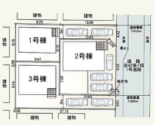【区画図】