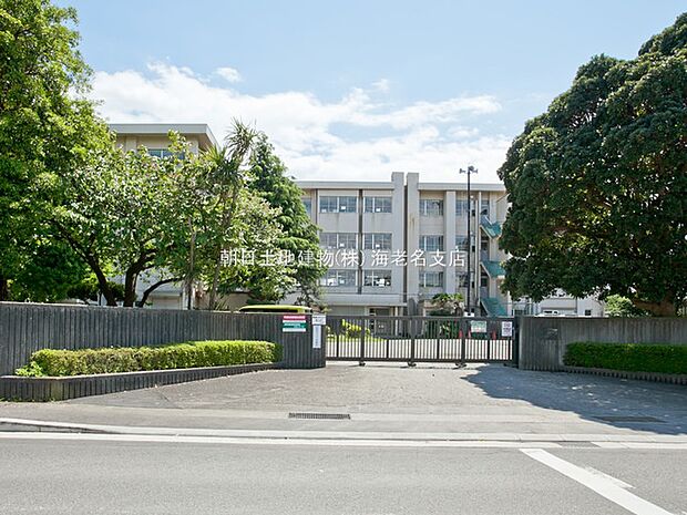 【海老名市立中新田小学校】600m 長閑かな田園の中にある小学校です。校庭は広く校庭の周りには桜の木が植えられておりとても環境が良い小学校です。