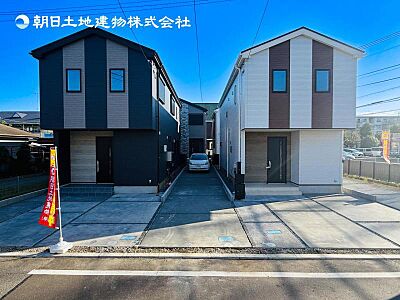 外観:【現地外観】建物完成済みです!いつでもご内見可能です!! 外観:【現地外観】建物完成済みです!いつでもご内見可能です!!