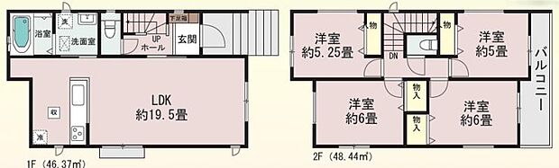 【間取図】