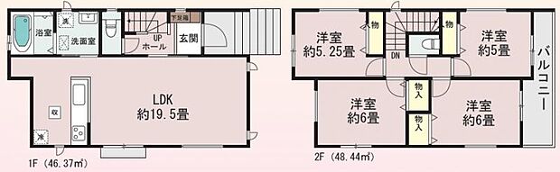 【間取図】