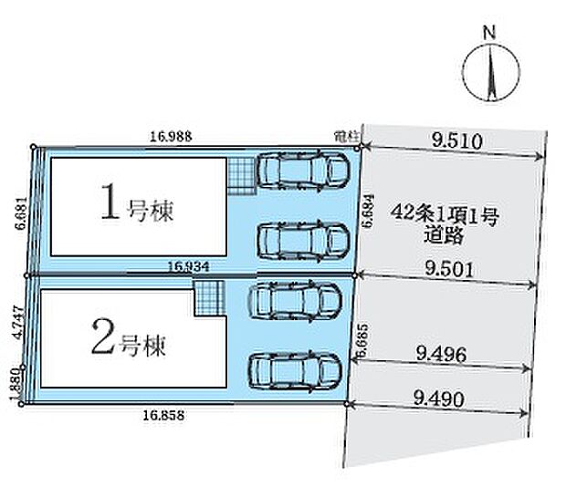 【区画図】