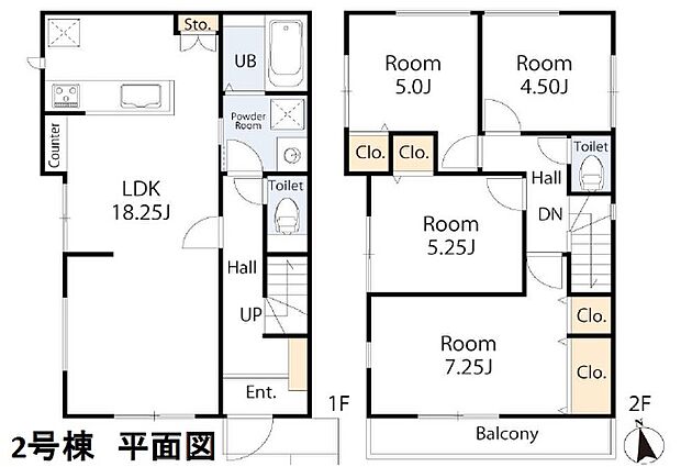 【間取図】