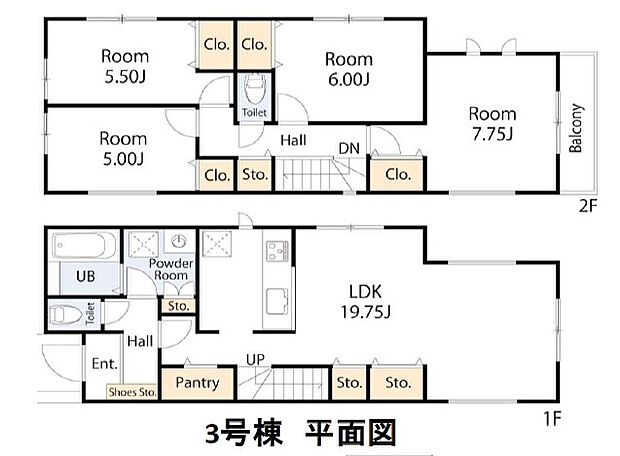 【間取図】