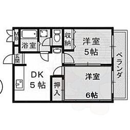 マンションフローラ 5階/-