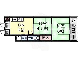 飛鳥グランドパレス 5階/-