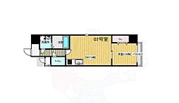 maison PREMIER VII 1DKの間取図画像