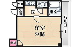 クレールステュディオ 2階/-