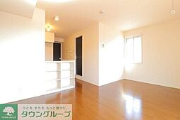 JR武蔵野線 越谷レイクタウン駅 徒歩16分の賃貸アパート 1階1LDKのリビング/ダイニング