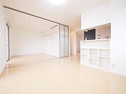 日暮里舎人ライナー 見沼代親水公園駅 徒歩14分の賃貸アパート 2階2LDKのリビング/ダイニング