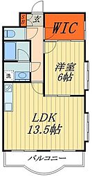 JR京浜東北・根岸線 川口駅 徒歩10分の賃貸マンション 4階1LDKの間取り
