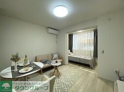 東武伊勢崎線 せんげん台駅 徒歩10分の賃貸アパート 2階1DKのリビング/ダイニング