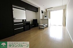 東武伊勢崎線 竹ノ塚駅 徒歩14分の賃貸アパート 1階ワンルームのリビング/ダイニング