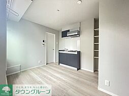 東武伊勢崎線 竹ノ塚駅 徒歩9分の賃貸アパート 1階ワンルームのリビング/ダイニング