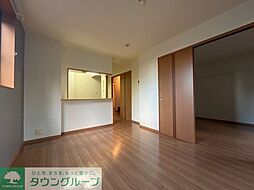 東武伊勢崎線 大袋駅 4kmの賃貸アパート 2階2LDKのリビング/ダイニング