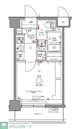GENOVIA西川口II 1Kの間取図画像