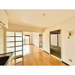 ライオンズプラザ台の原A棟 406 4階3Kのリビング/ダイニング