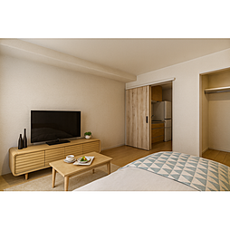 ペアレシア長町 102 1階1Kのリビング/ダイニング