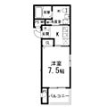 DKM西公園4階7.3万円