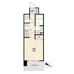 LiveCasa仙台長町 1Kの間取図画像