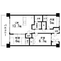 仙台中山ヒルズ7階9.2万円