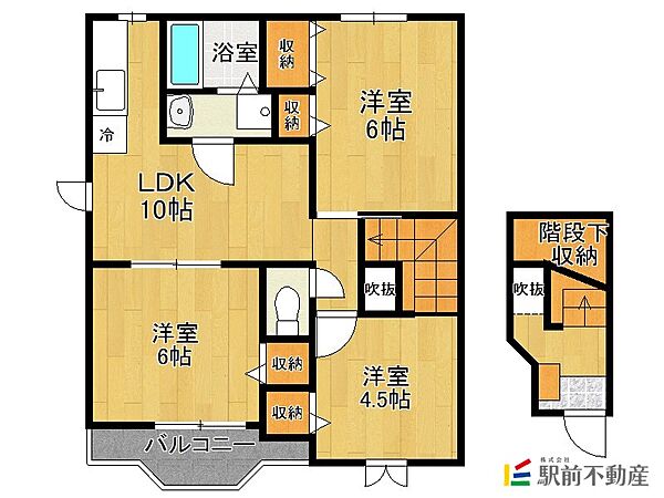 画像2:間取り図