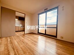 リバーサイドロッケン 201 2階2DKのリビング/ダイニング