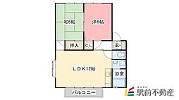 ガーデンヒルズ鍋島C 2階