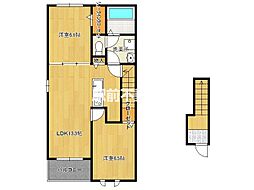 アクアルーチェ久保泉II 2階