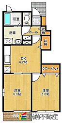 グラスローズ・一生B 1階