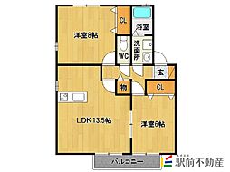 グリーンビレッジB 1階/105